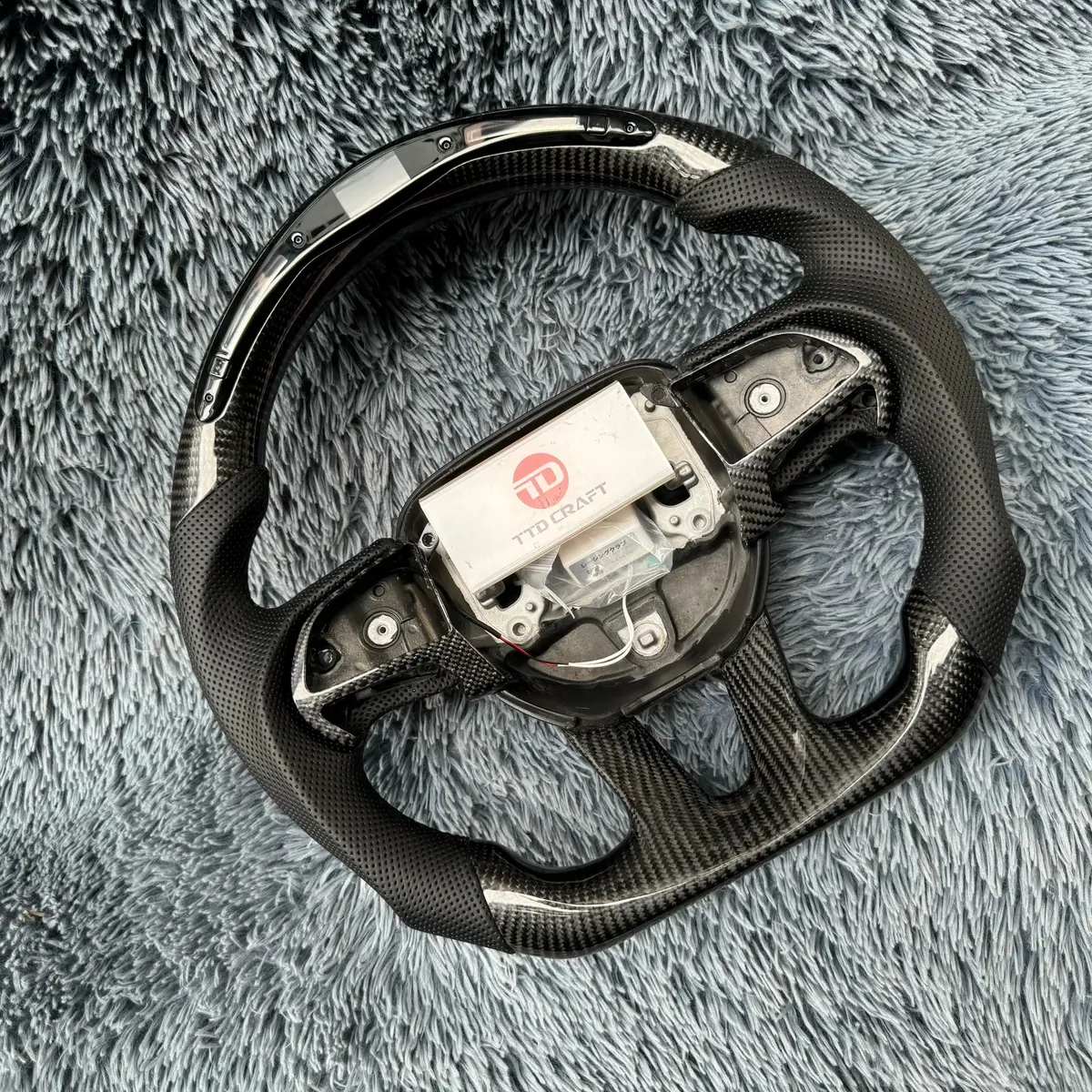 Ttd Craft Dodge 2016-2023 Charger Challenger / 2014-2023 Durango Carbon Fiber Steering Wheel 2