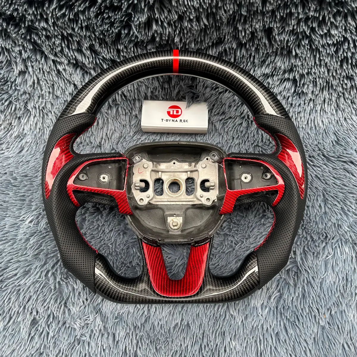 Ttd Craft Dodge 2016-2023 Charger Challenger / 2014-2023 Durango Carbon Fiber Steering Wheel 1