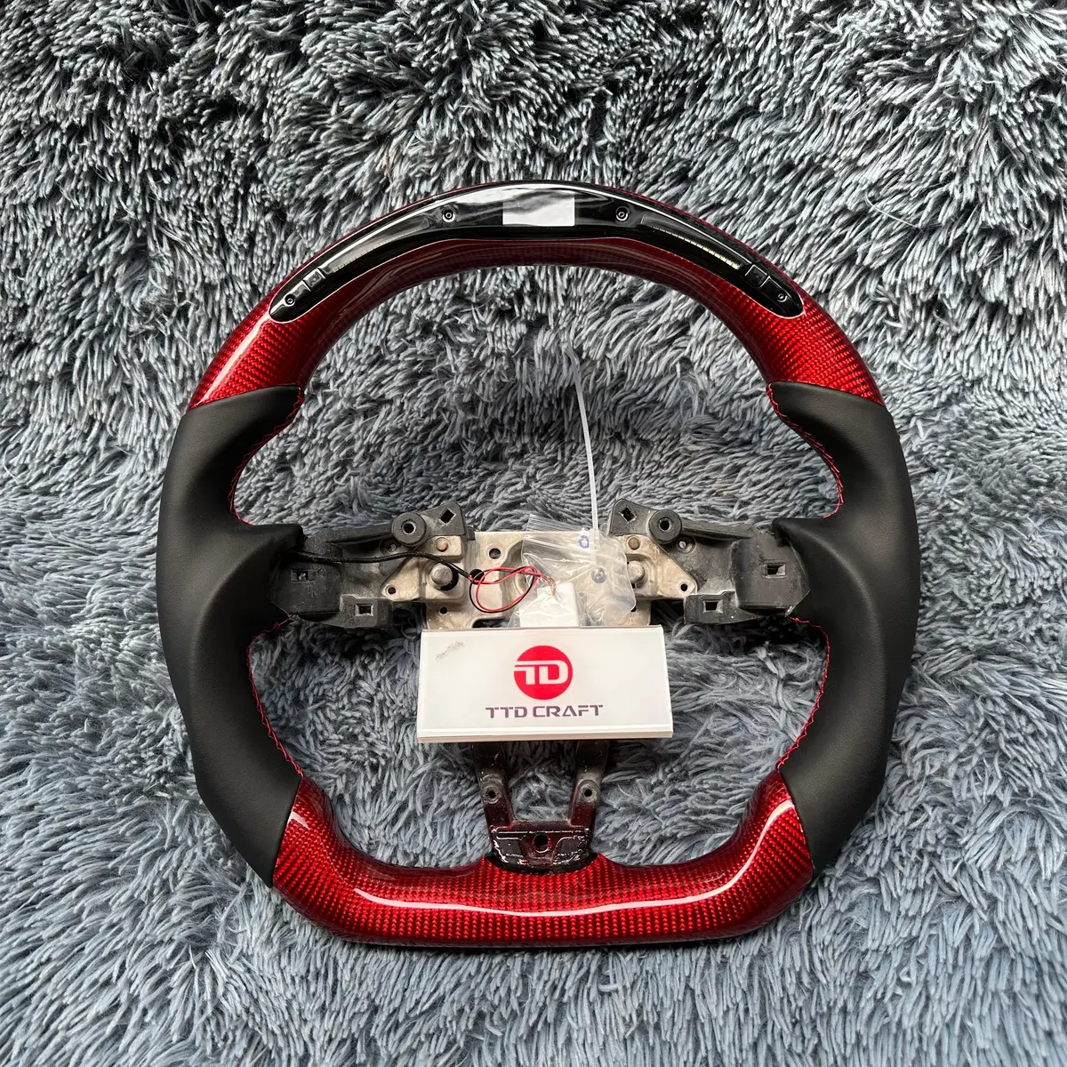 Ttd Craft  Mazda 2016-2025 Mx-5 Miata Carbon Fiber Steering Wheel 1