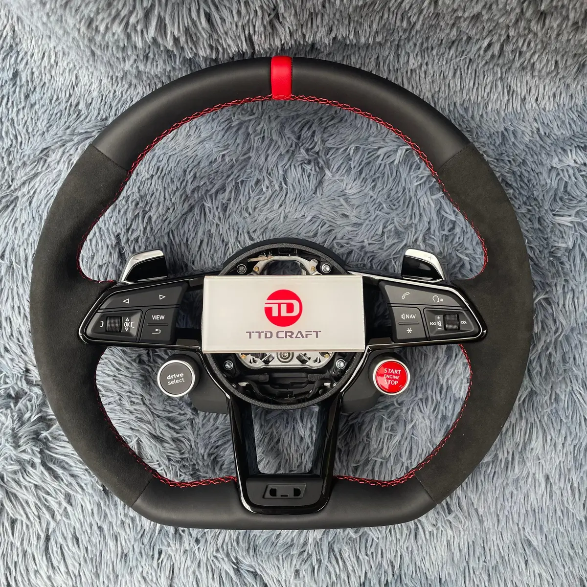 Ttd Craft Audi 2016-2026 Mk3 Ttrs/Tts Mk2 R8 Leather Steering Wheel 1