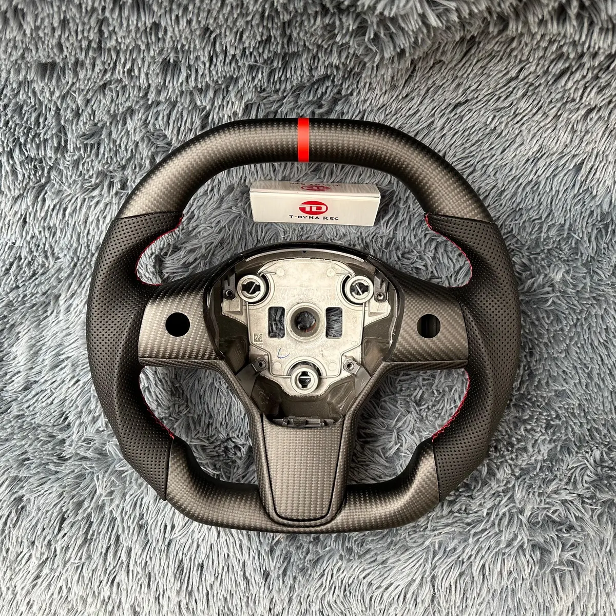 Ttd Craft Tesla Model 3 Y Carbon Fiber Steering Wheel 1
