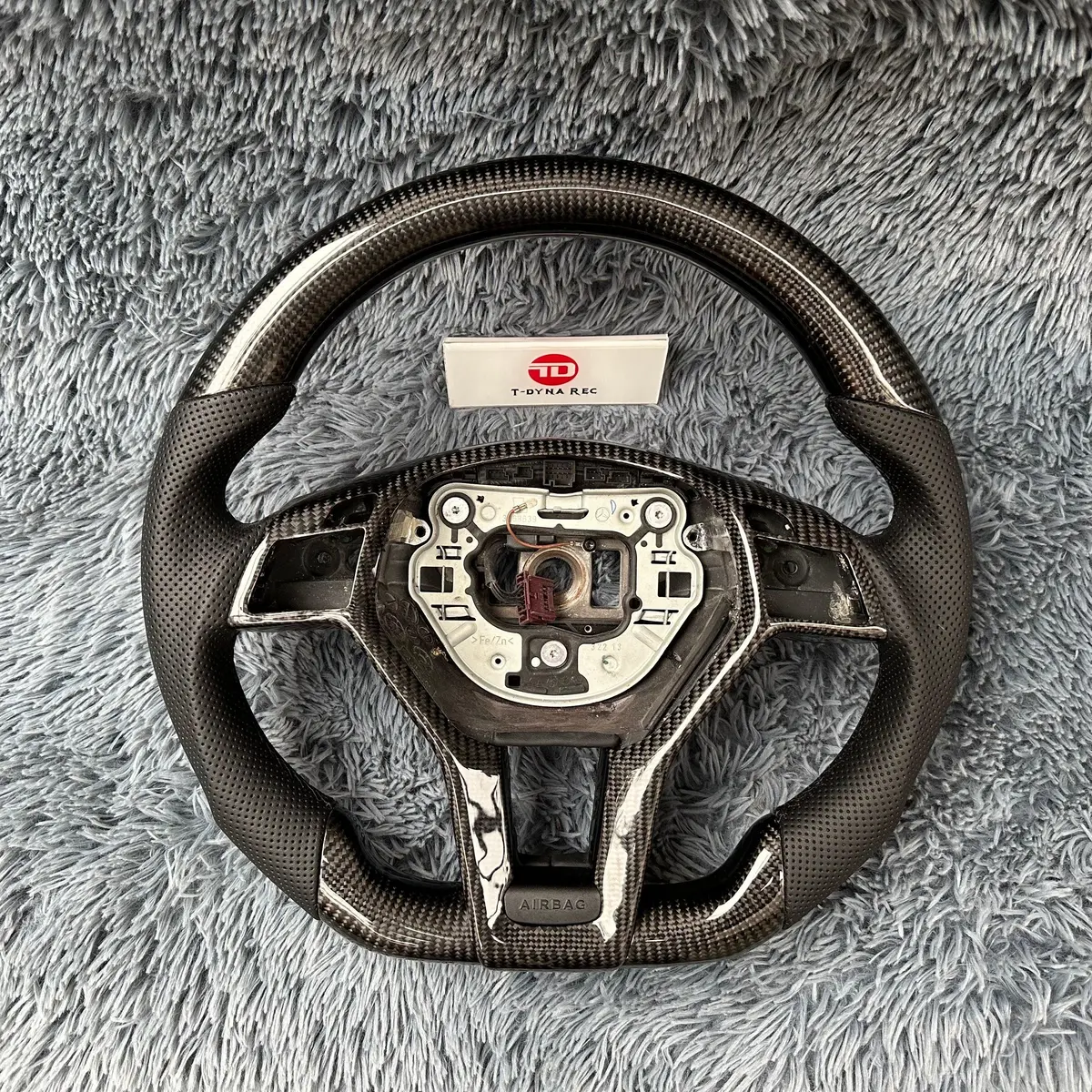 Carbon Fiber Steering Wheel For Mercedes C117  | Ttd Craft 1