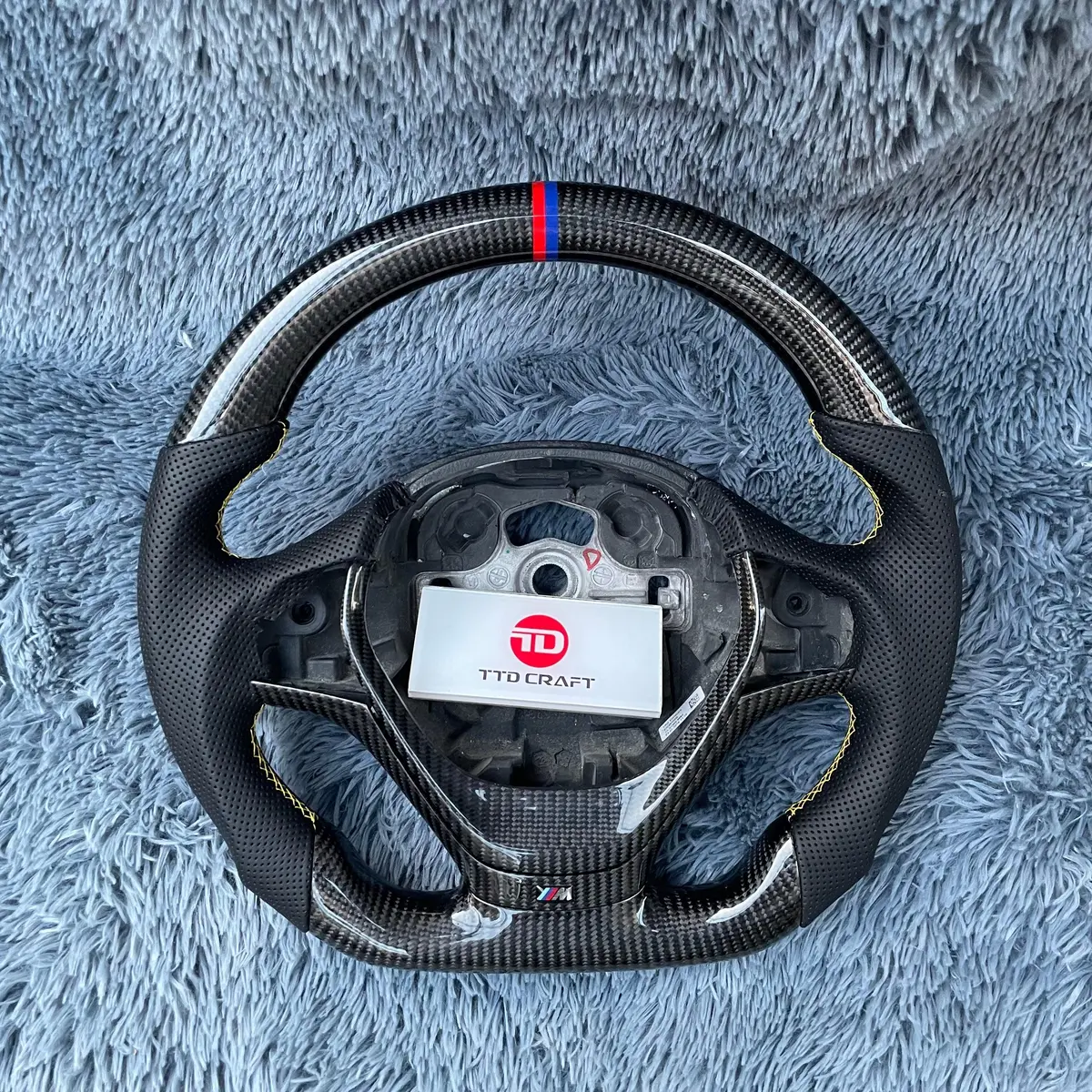 Ttd Craft Bmw F20 F21 /  F22 F23 / F30 F31 F35 / F32 F33 F36 Carbon Fiber Steering Wheel 1