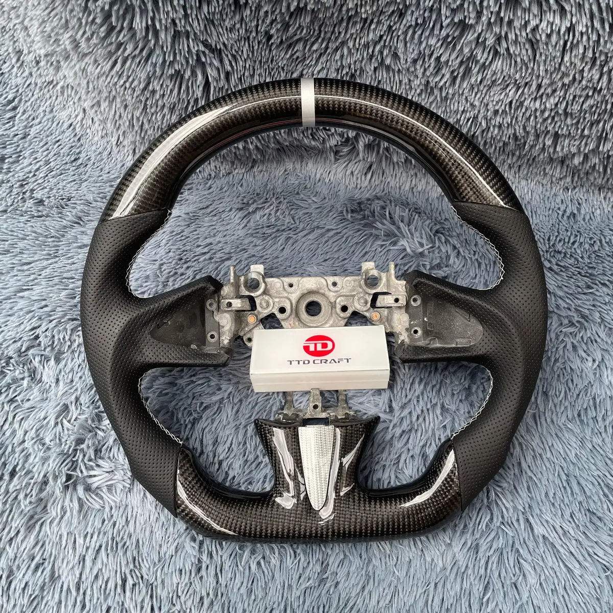 Ttd Craft Infiniti 2013-2017 Q50 Q50l Carbon Fiber Steering Wheel 1