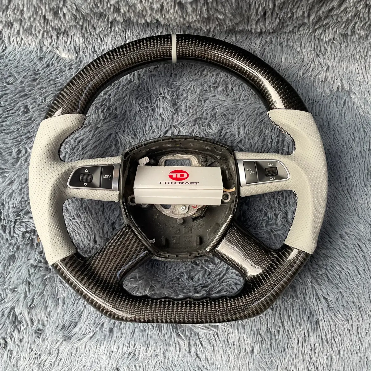 Ttd Craft Audi A3 A4 A6 A8 Q5 Q7 S4 S6 Carbon Fiber Steering Wheel 1