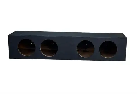 King Boxes Ak-Dg19-48 Quad 8" Spray-Lined Box Dodge Ram Quad Cab '19 & Up 1