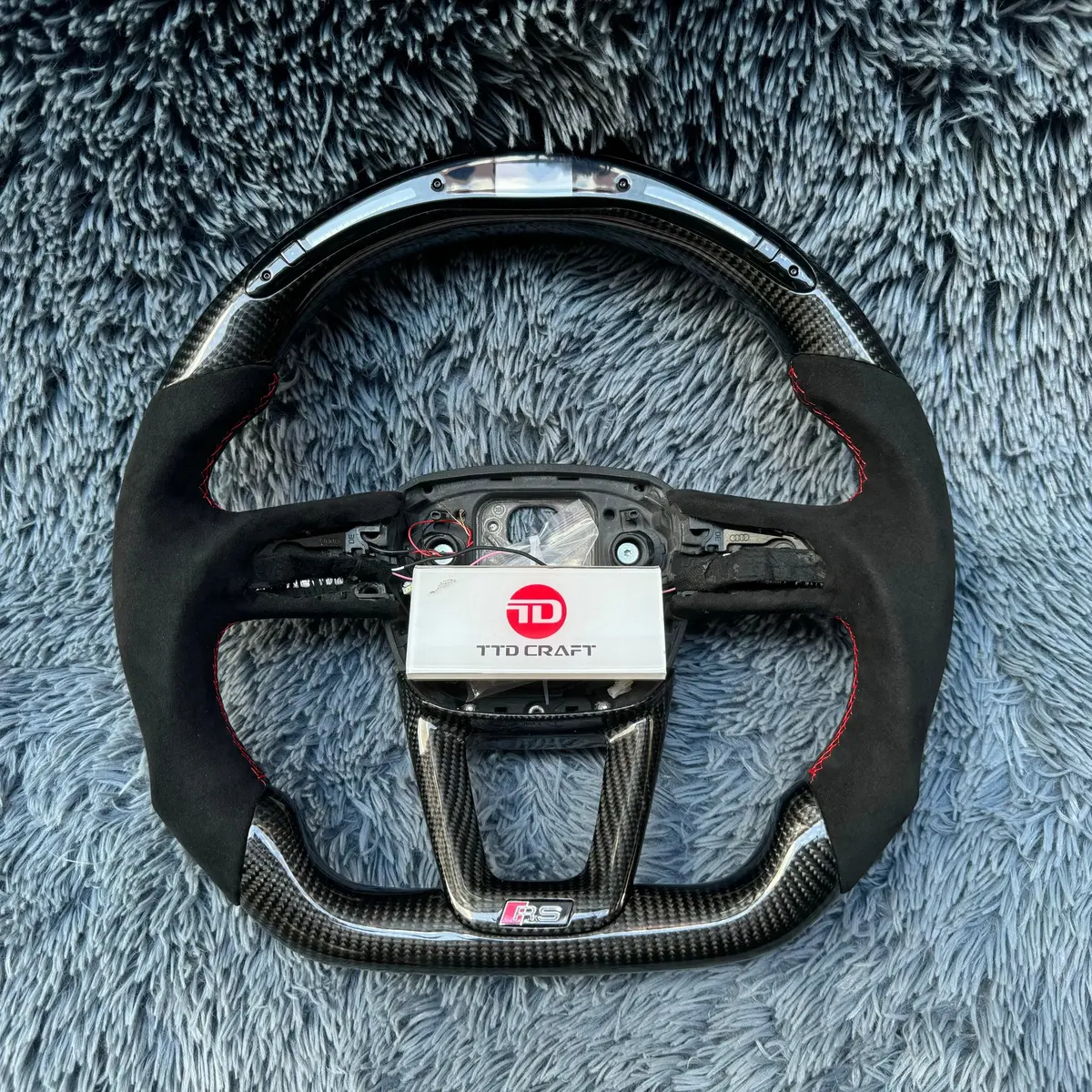 Ttd Craft Audi A4 Q3 Q5 Q7 Q8 Rsq7 Rsq8 Sq8 Sq7 Sq5 S7 Rs6 Carbon Fiber Steering Wheel 1
