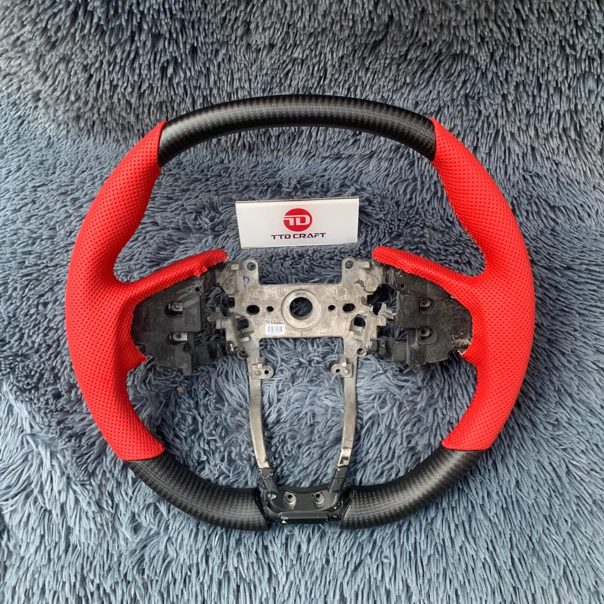 Ttd Craft 2017+ 2Nd Gen 17-22 Acura Nsx Carbon Fiber Steering Wheel 1
