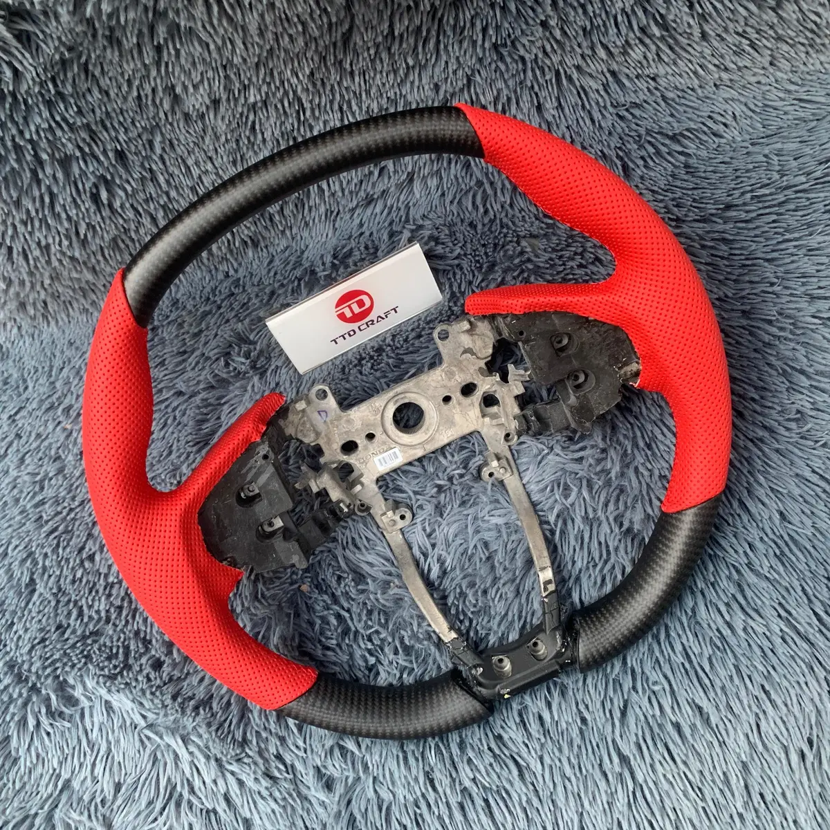 Ttd Craft 2017+ 2Nd Gen 17-22 Acura Nsx Carbon Fiber Steering Wheel 2