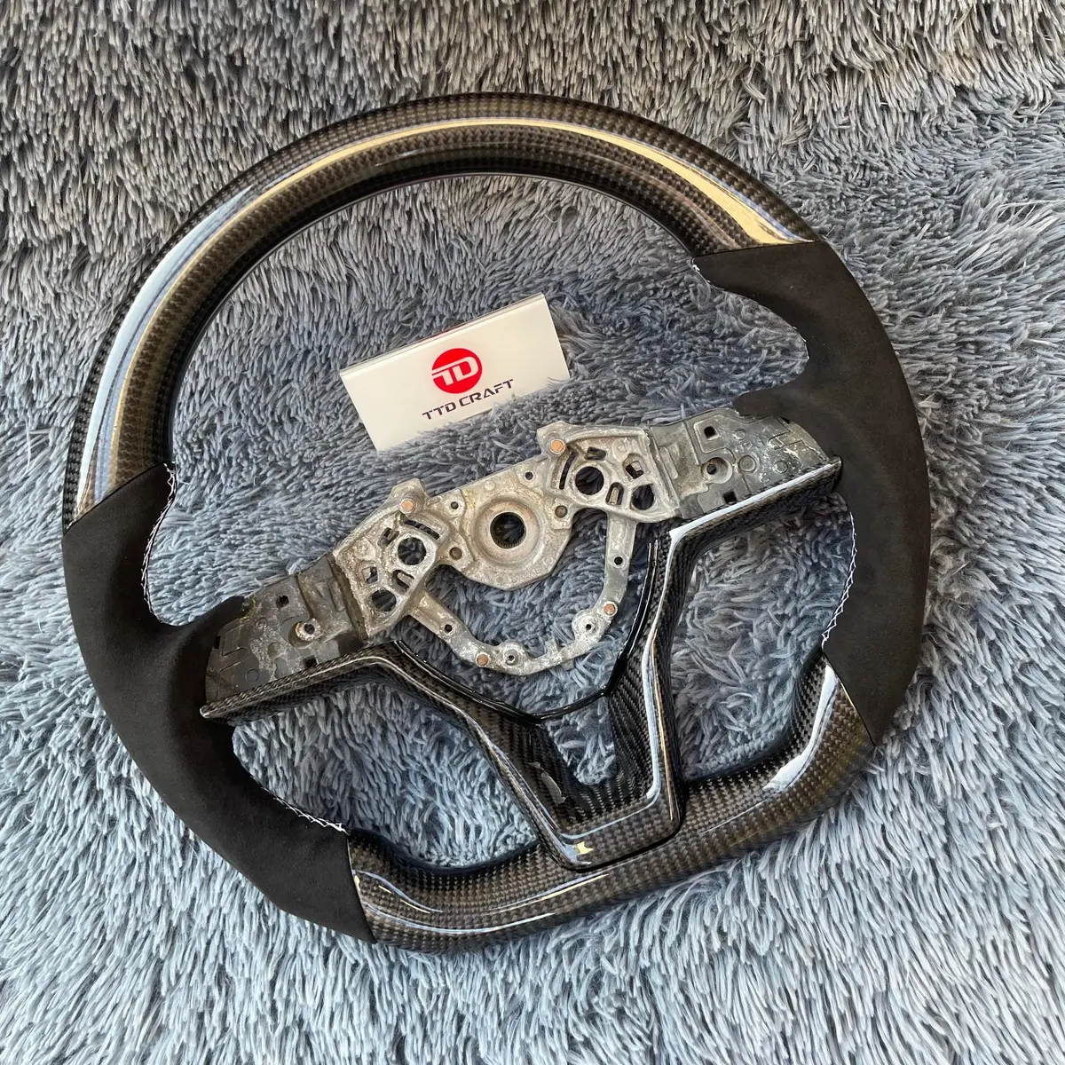 Ttd Craft Nissan 2019-2025 Altima Versa Sentra Carbon Fiber Steering Wheel 2