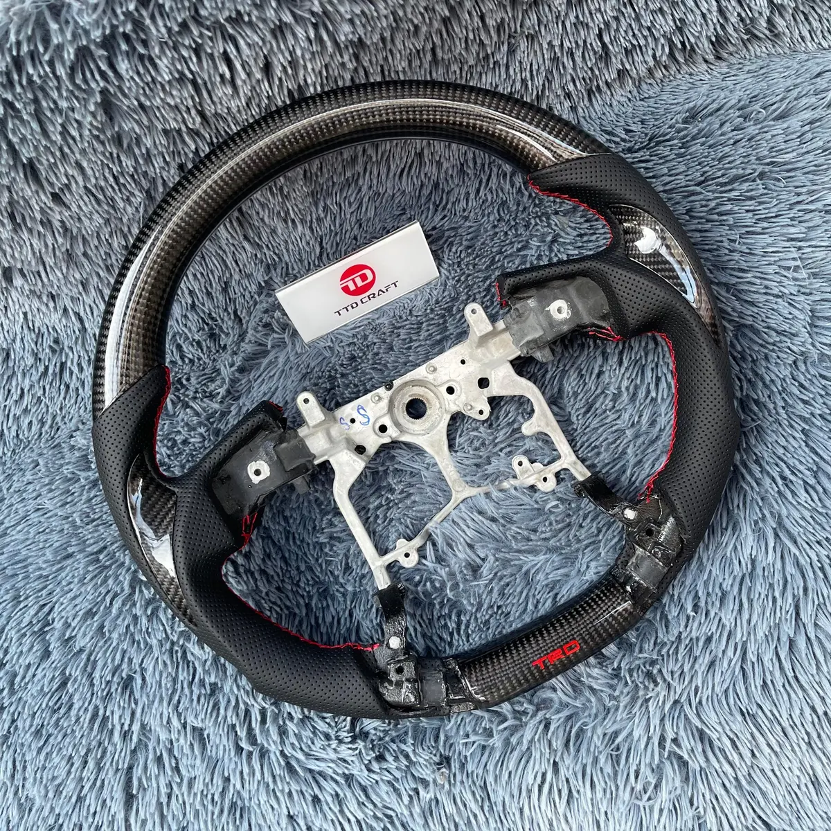 Ttd Craft Toyota 2010-2017 Prado Carbon Fiber Steering Wheel 2