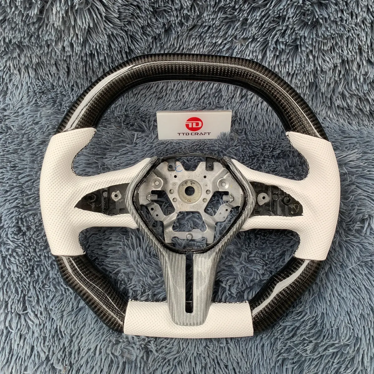 Ttd Craft Infiniti 2018-2025 Q50 Carbon Fiber Steering Wheel 1