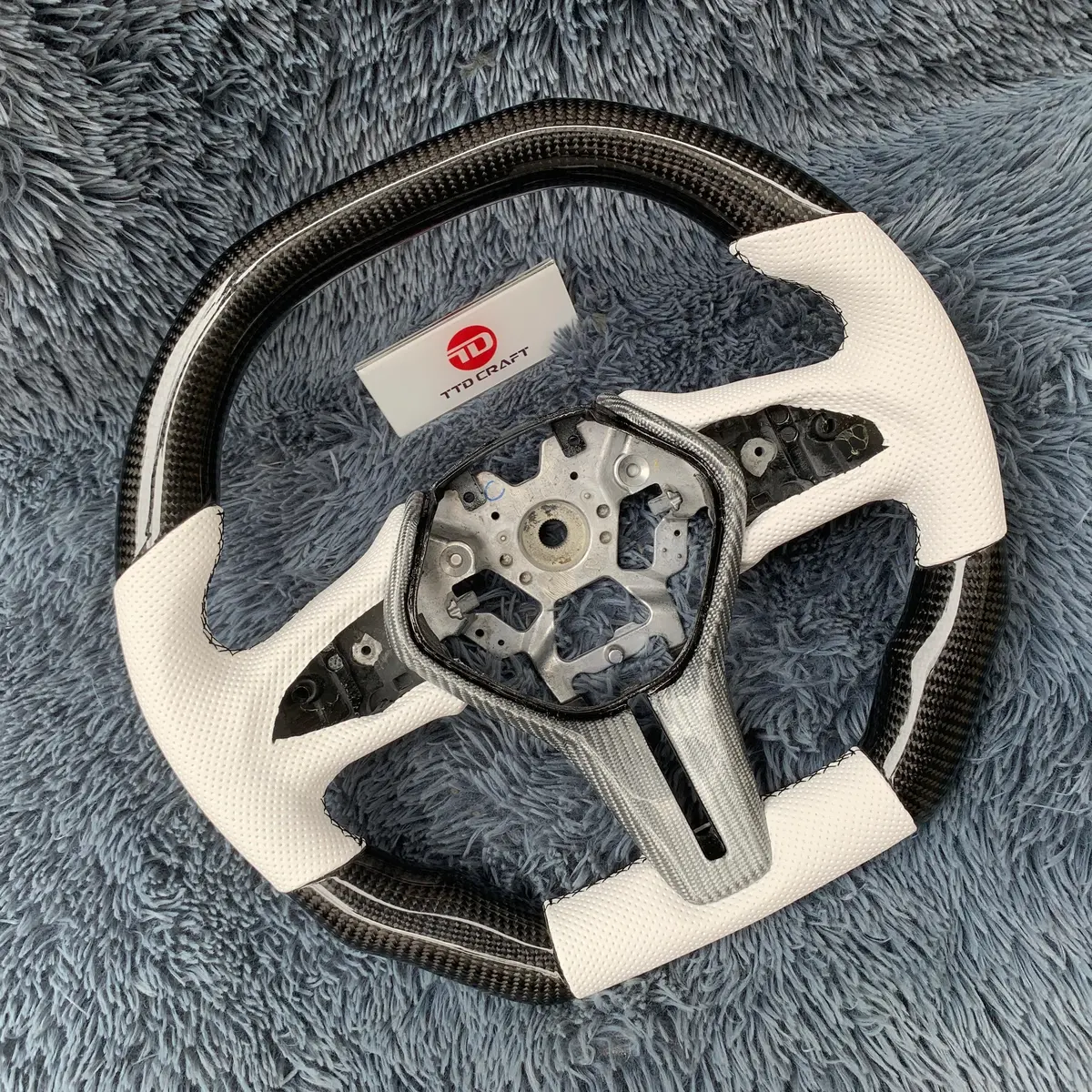 Ttd Craft Infiniti 2018-2025 Q50 Carbon Fiber Steering Wheel 2