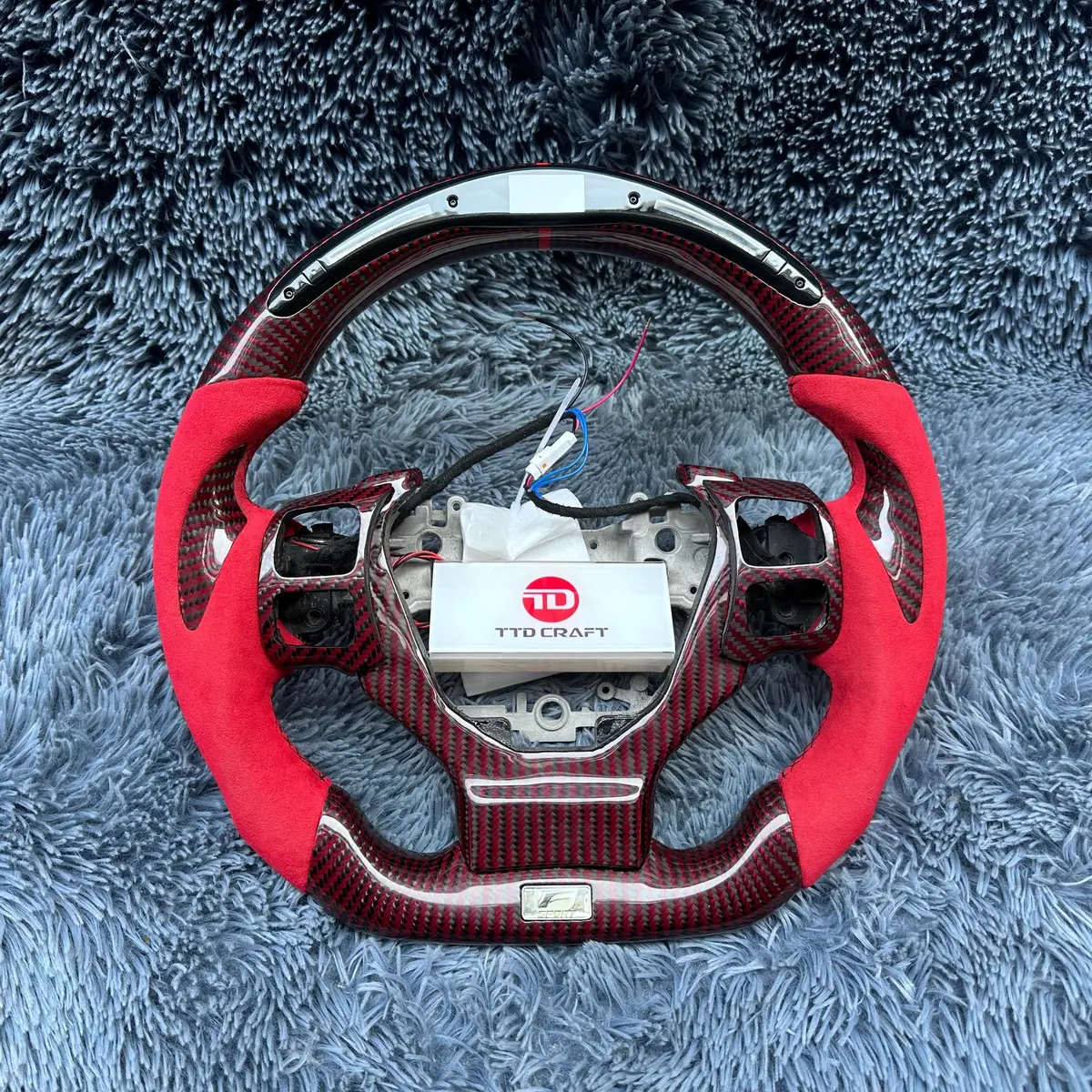 Ttd Craft Lexus 2014-2025 Is 250 350 300 Ct200h Nx 200T Rc Rcf Sport Carbon Fiber Steering Wheel 1