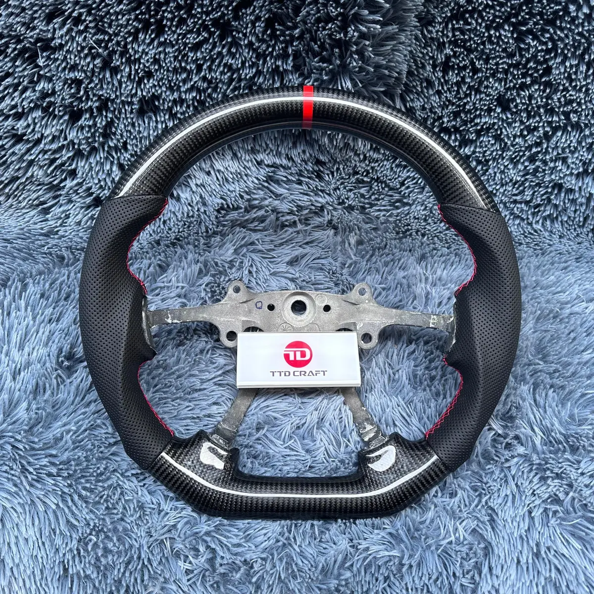 Ttd Craft Jeep 2005-2010 Cherokee / Grand Cherokee Carbon Fiber Steering Wheel 1