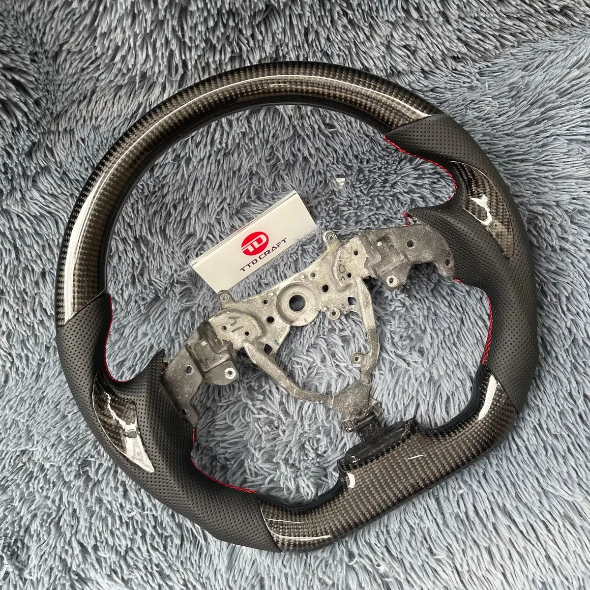 Ttd Craft Lexus 2006-2013 Is250 Is350 Isf Carbon Fiber Steering Wheel 2