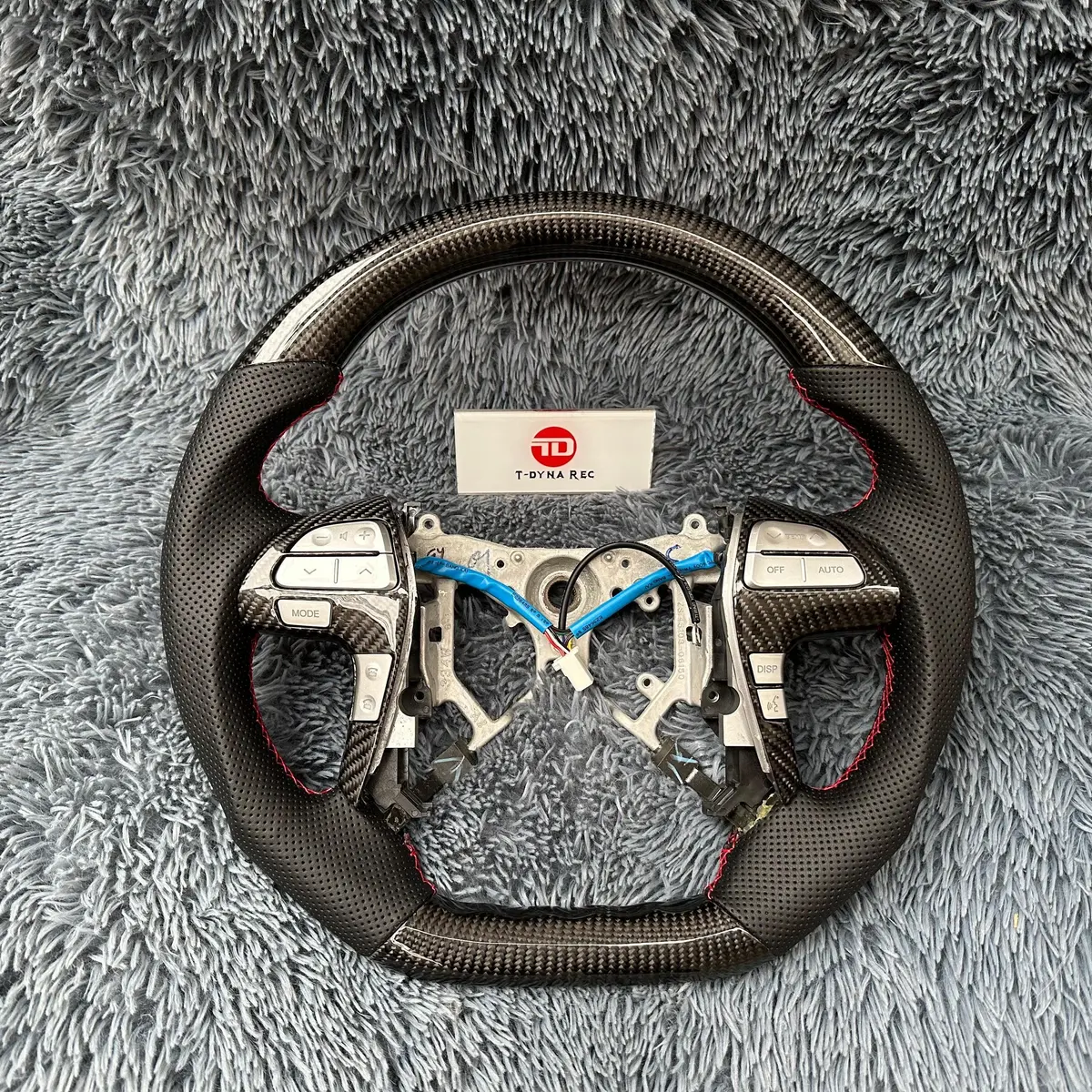 Ttd Craft Toyota 2006-2012 Camry /2012-2014 Vigo Carbon Fiber Steering Wheel 1