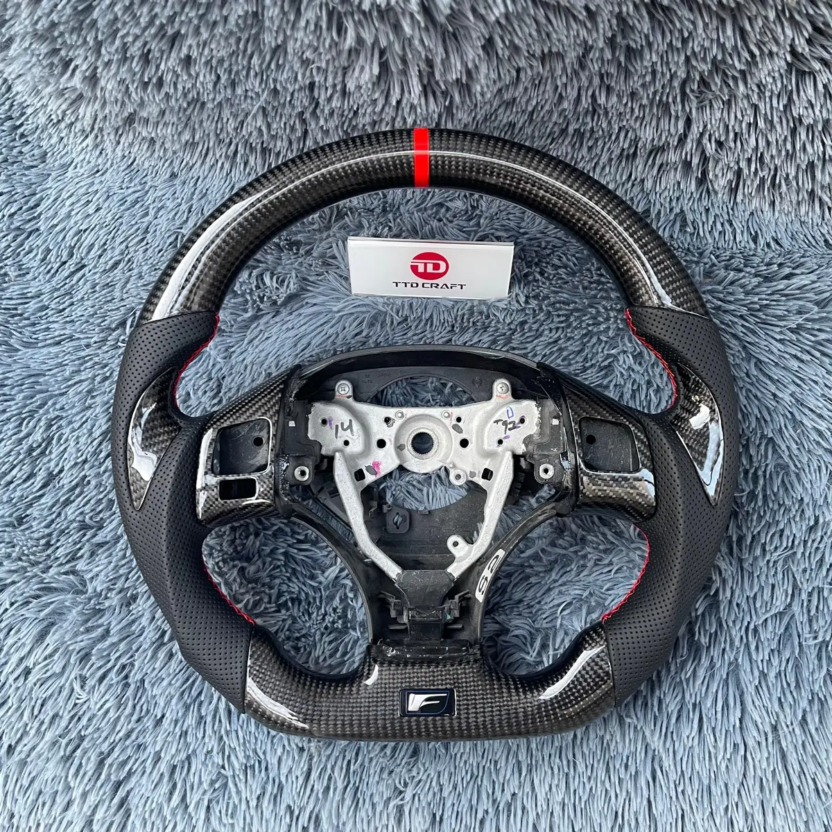 Ttd Craft Lexus 2006-2013 Is250 Is350 Isf Carbon Fiber Steering Wheel 2