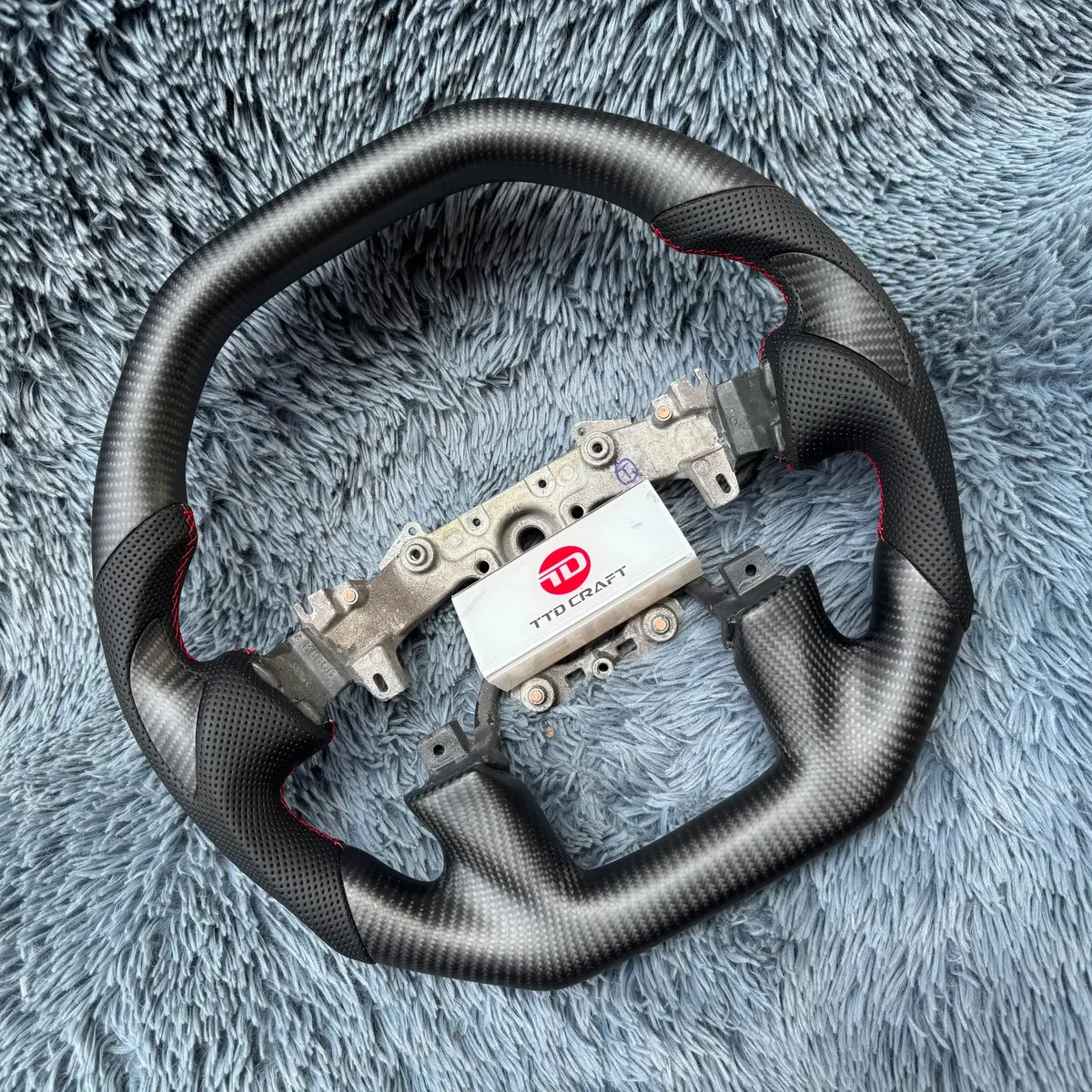 Ttd Craft Infiniti 2014-2024 Qx80 Carbon Fiber Steering Wheel 2