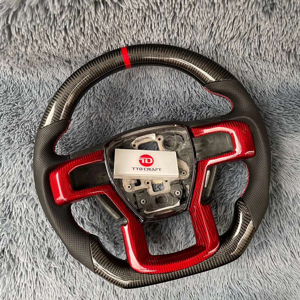 Ttd Craft Ford 2018-2020 Expedition Carbon Fiber Steering Wheel 2