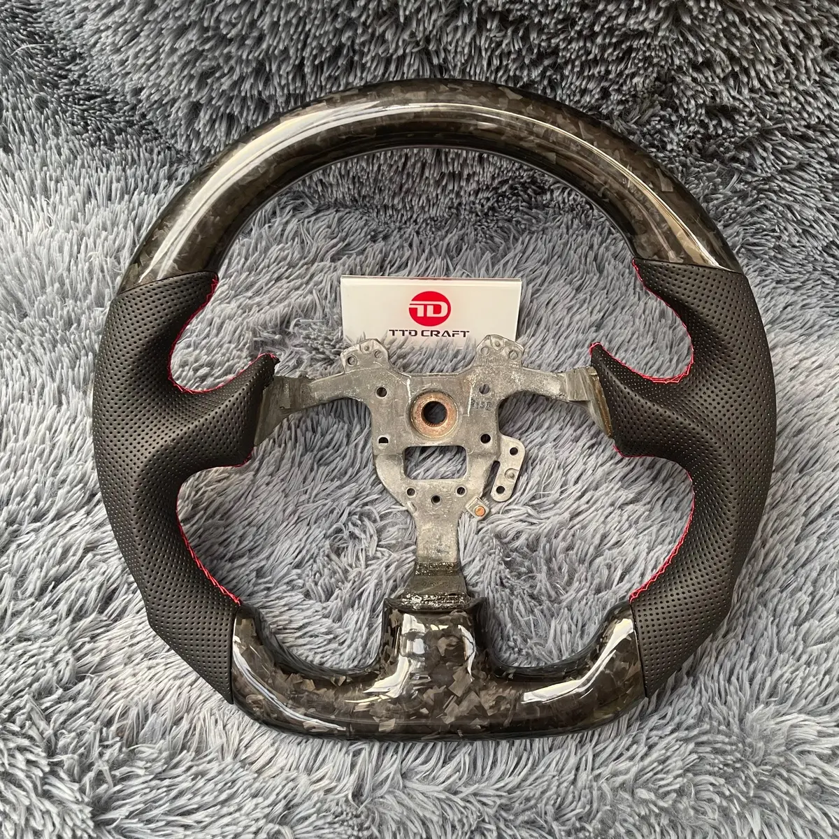 Honda S2000 / Acura Rsx Forged Carbon Fiber Steering Wheel |Ttd Craft 1
