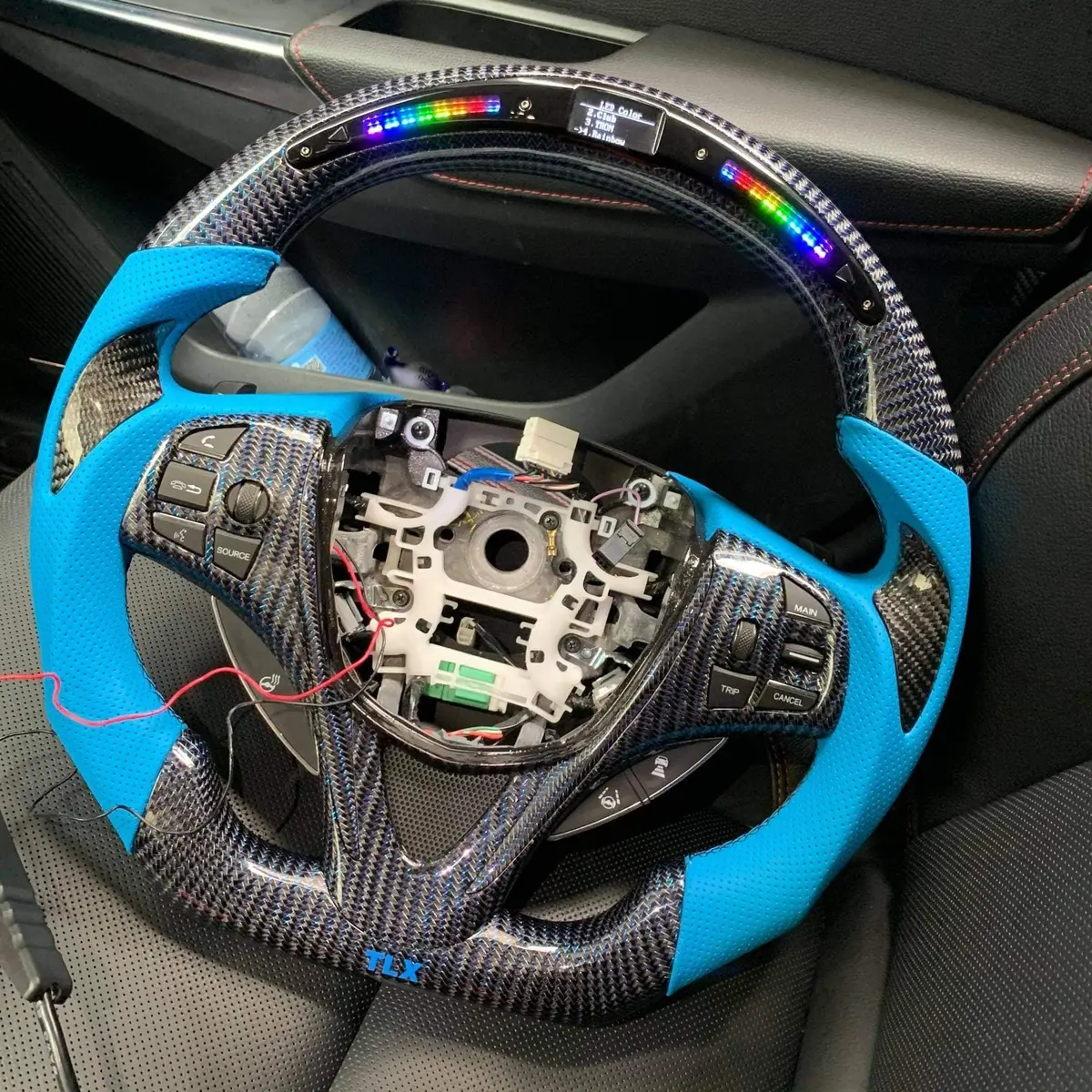 Acura Tlx/Mdx 2015-2020 Carbon Fiber Steering Wheel |Ttd Craft 7