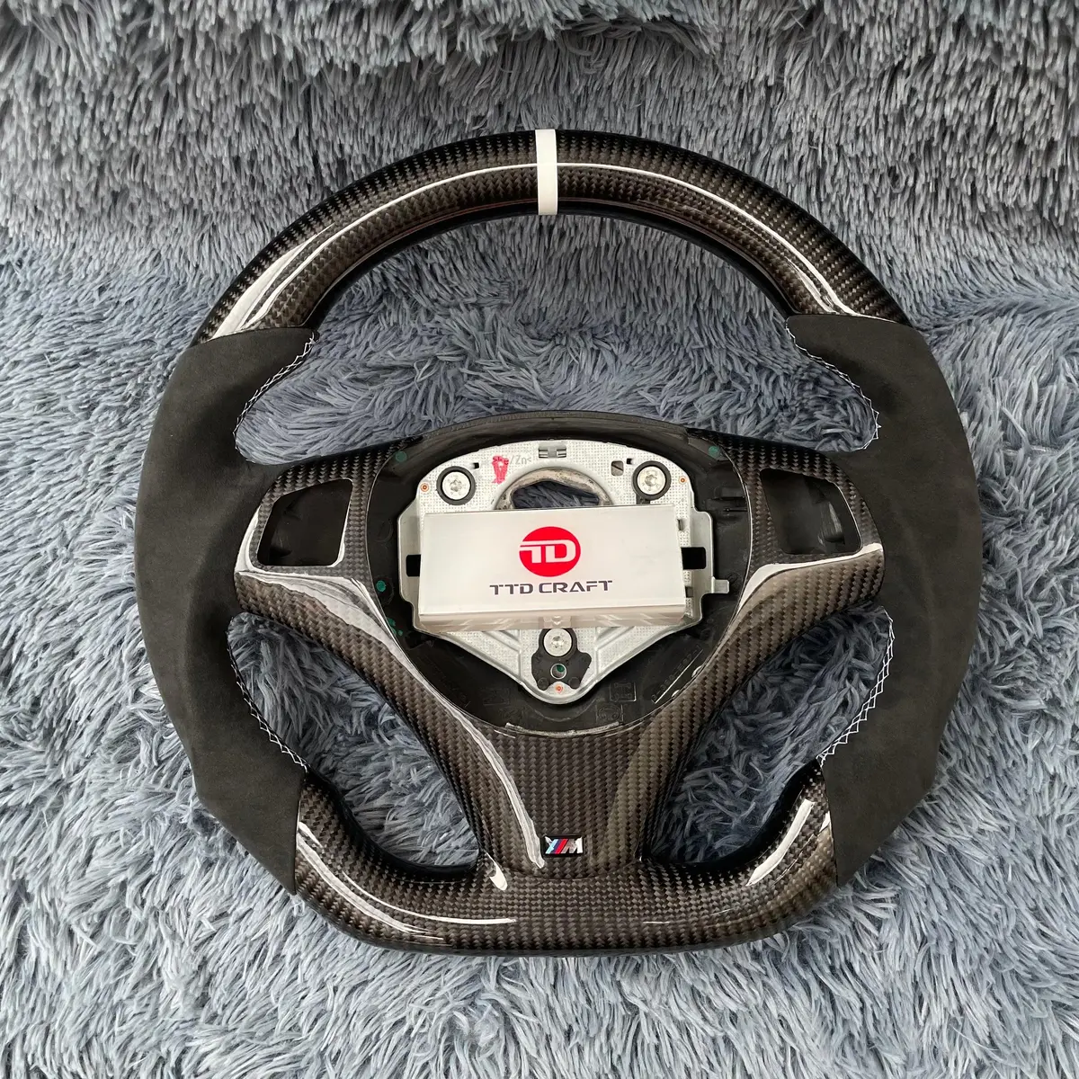 Ttd Craft 1 Series E82 E88 / 3 Series E90 E91 E92 E93 / X1 E84 Carbon Fiber Steering Wheel 1