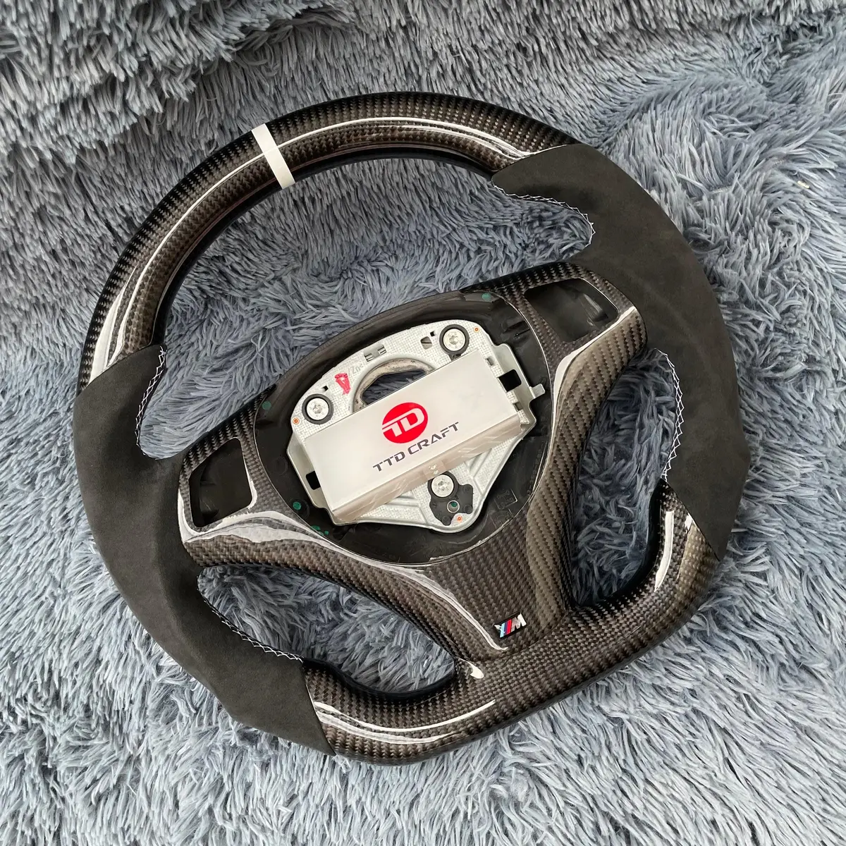 Ttd Craft 1 Series E82 E88 / 3 Series E90 E91 E92 E93 / X1 E84 Carbon Fiber Steering Wheel 2