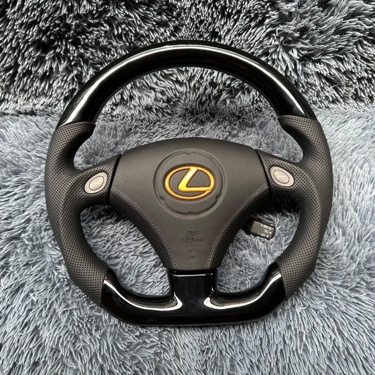 Ttd Craft Lexus 2000-2005 Gs300 Gs430 Piano Black Steering Wheel 1
