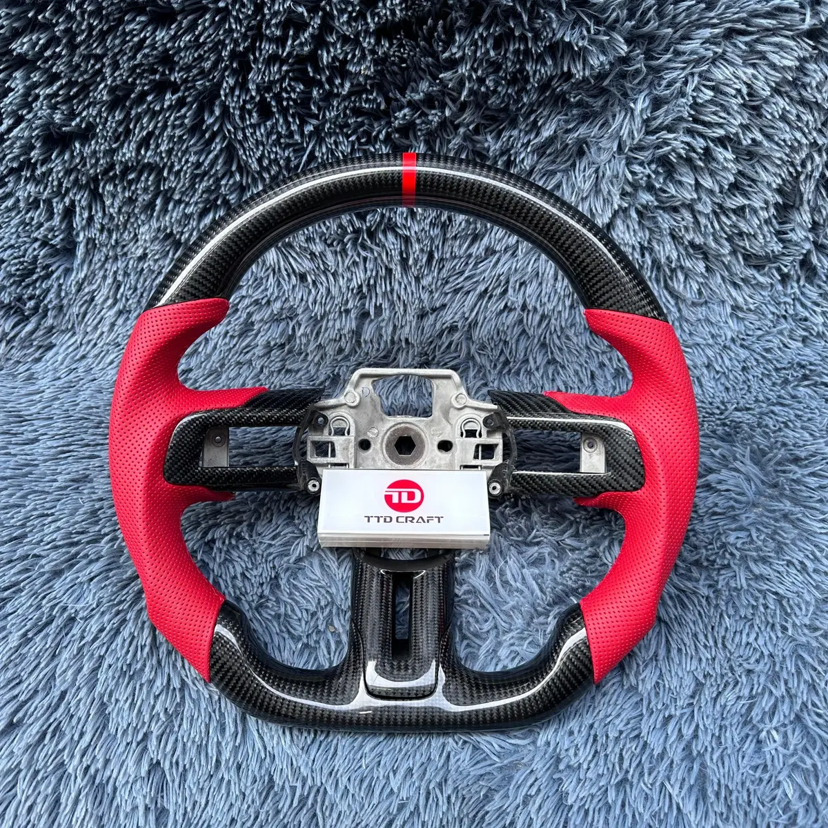 Ttd Craft Ford 2015-2017 Mustang Carbon Fiber Steering Wheel 1