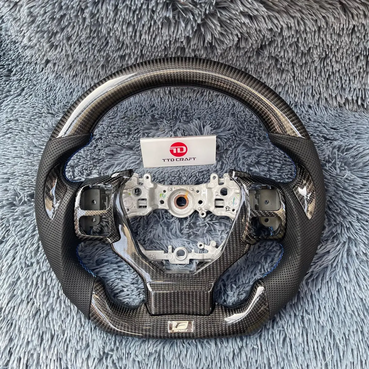 Ttd Craft Lexus 2014-2025 Is 250 350 300 Ct200h Nx 200T Rc Rcf Sport Carbon Fiber Steering Wheel 1