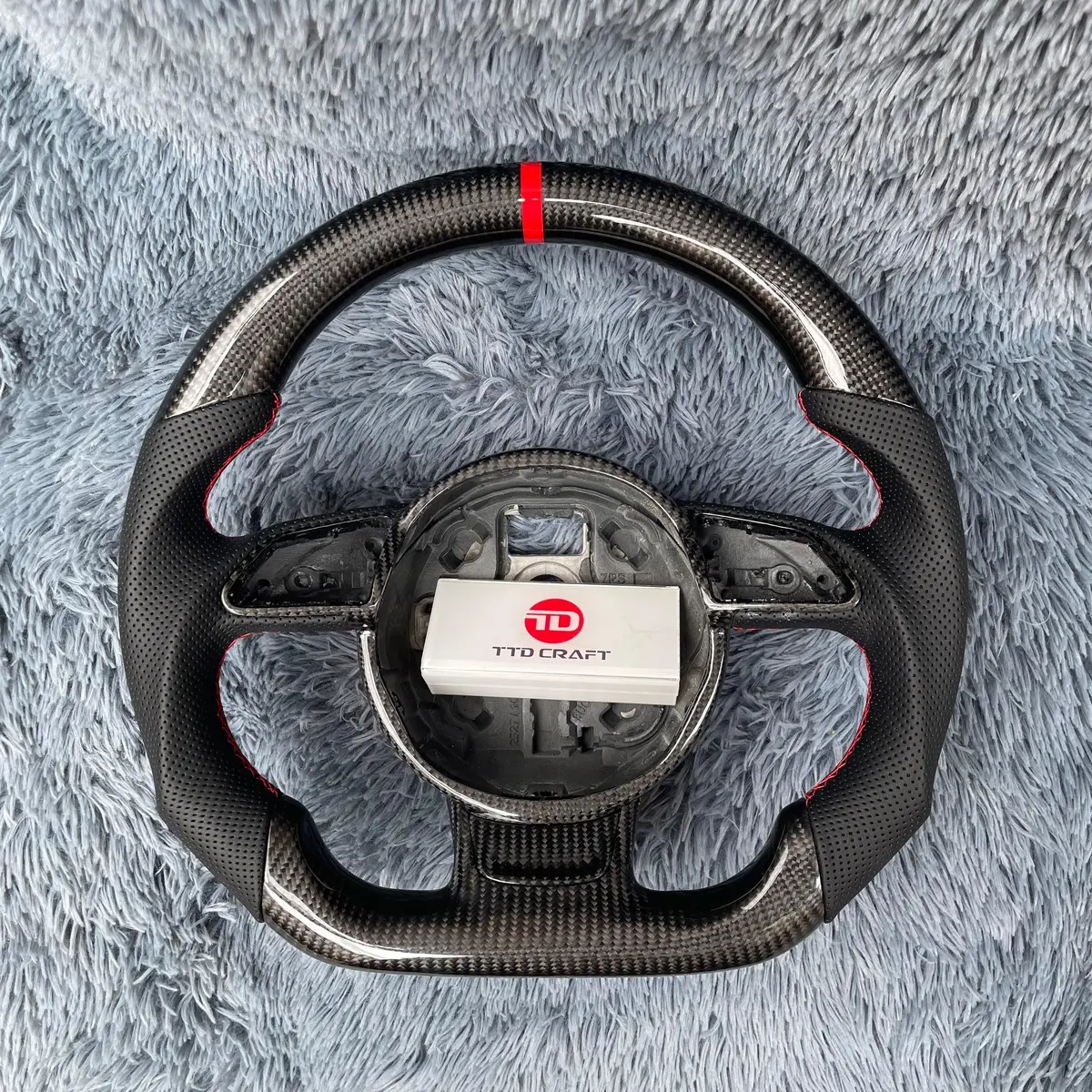 Ttd Craft Audi A3 A4 A5 A6 A7 A8 S3 S4 S5 S6 S7 S8 Rs3 Rs4 Rs5 Rs6 Sq5 Carbon Fiber Steering Wheel 1