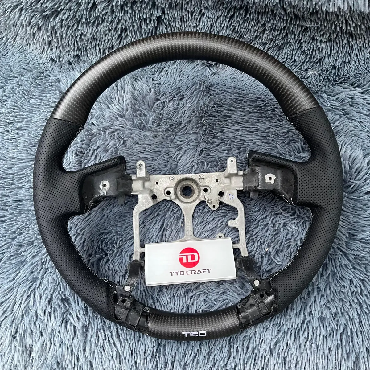 Ttd Craft Toyota 2010-2017 Prado Carbon Fiber  Steering Wheel 1