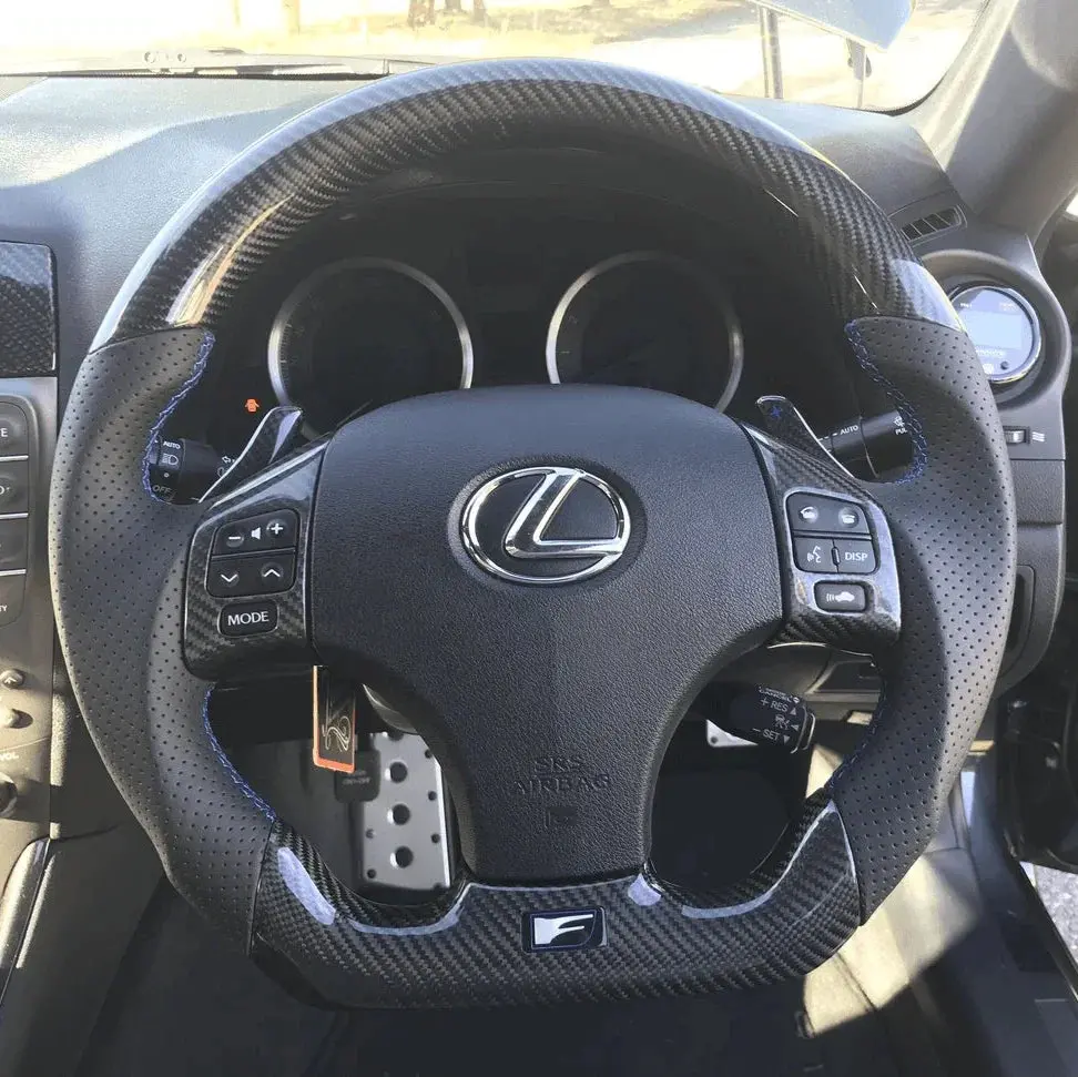Ttd Craft Lexus 2006-2013 Is250 Is350 Isf Carbon Fiber Steering Wheel 1