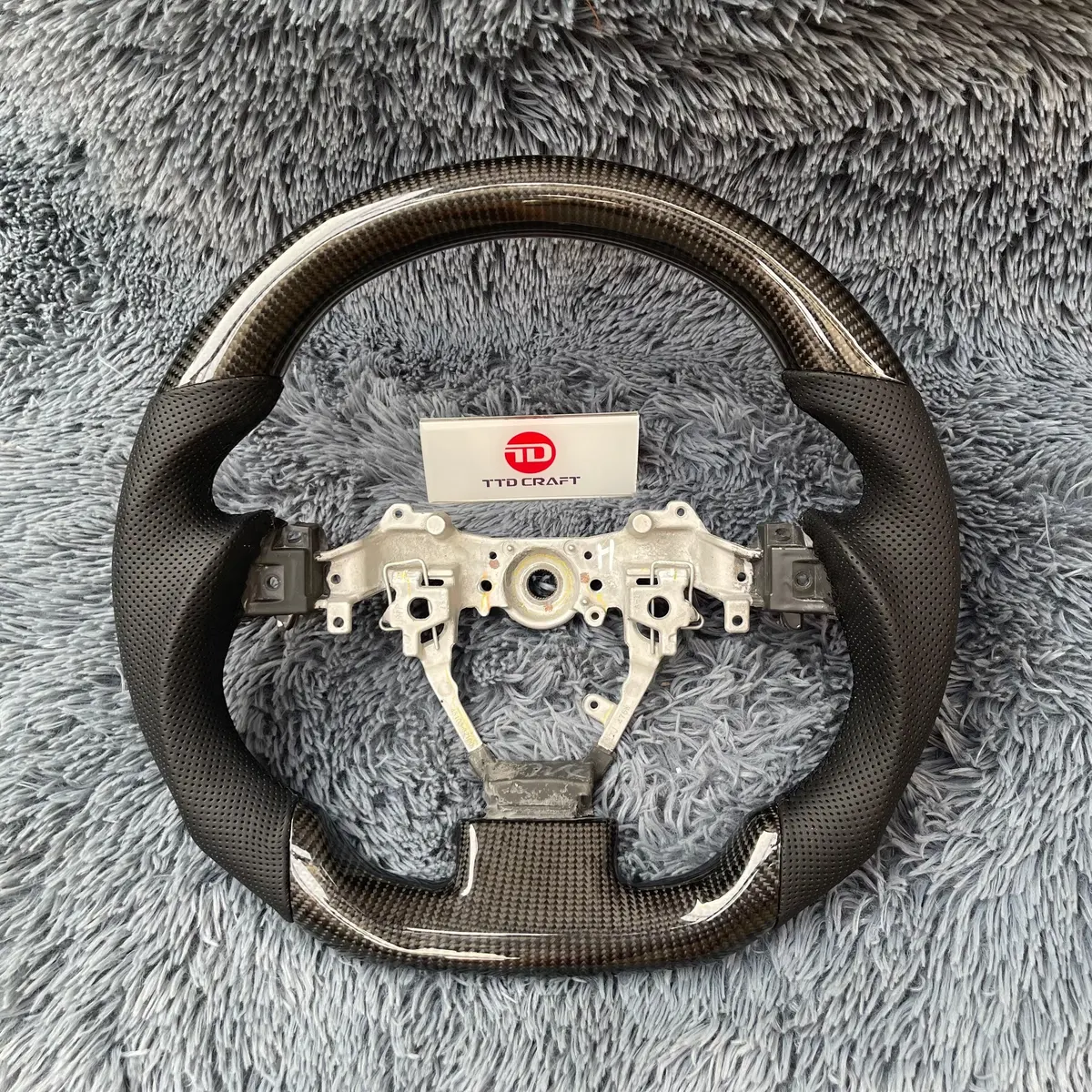Ttd Craft Toyota 2009-2013 Corolla S Carbon Fiber Steering Wheel 1