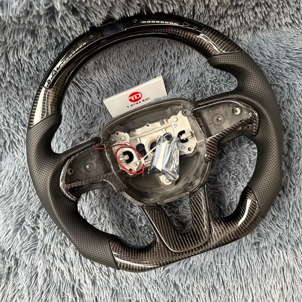 Ttd Craft Dodge 2016-2023 Charger Challenger / 2014-2023 Durango Carbon Fiber Steering Wheel 2