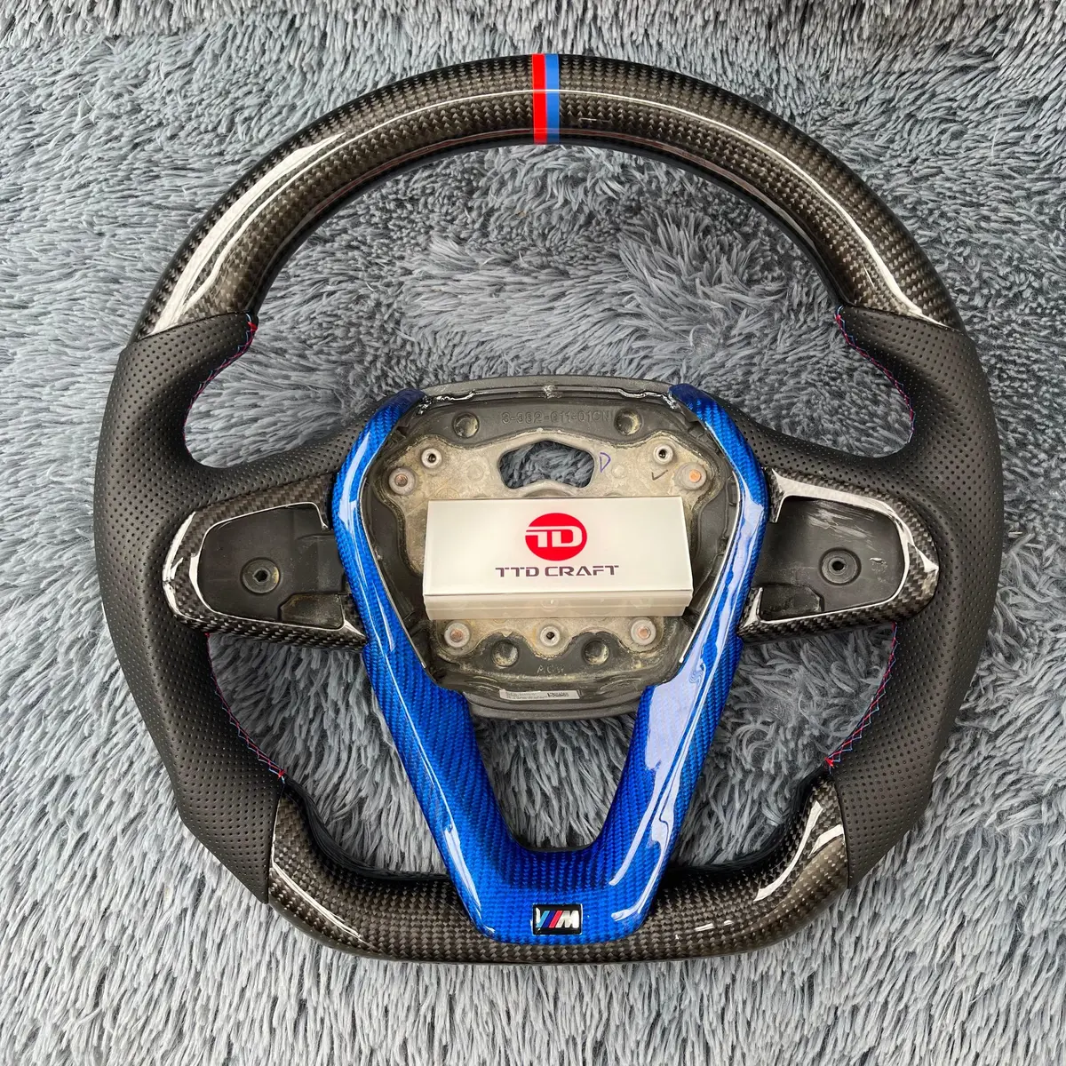 Ttd Craft Bmw G20 G30 G31 G01 G02 G11 G12 F30 I4 Carbon Fiber Steering Wheel 1