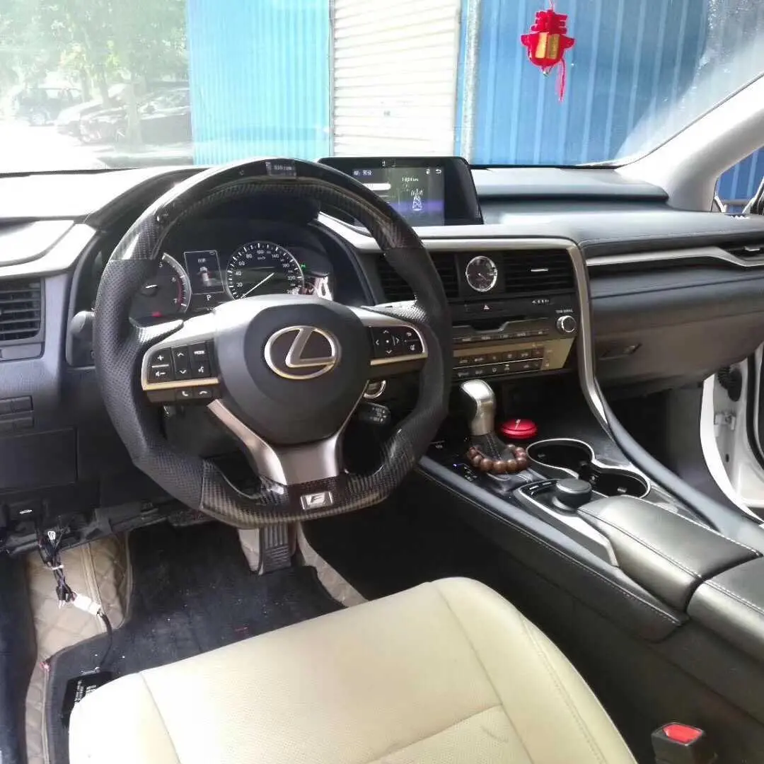 Ttd Craft Lexus 2016-2022 Rx350 450H / Es350 Es300/ Gs350 Gs450 / Lx570 / Gx460 / Gs300 Gs200t Carbon Fiber Steering Wheel 2