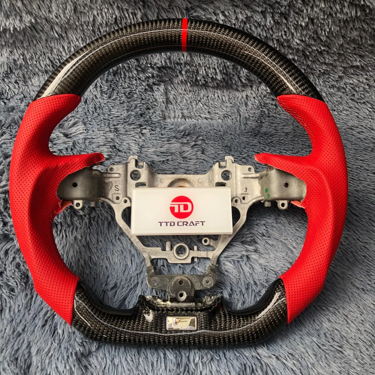 Ttd Craft Lexus 2016-2022 Rx350 450H / Es350 Es300/ Gs350 Gs450 / Lx570 / Gx460 / Gs300 Gs200t Carbon Fiber Steering Wheel 3