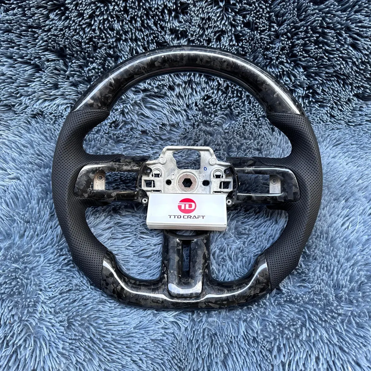 Ttd Craft Ford 2015-2017 Mustang Carbon Fiber Steering Wheel 1
