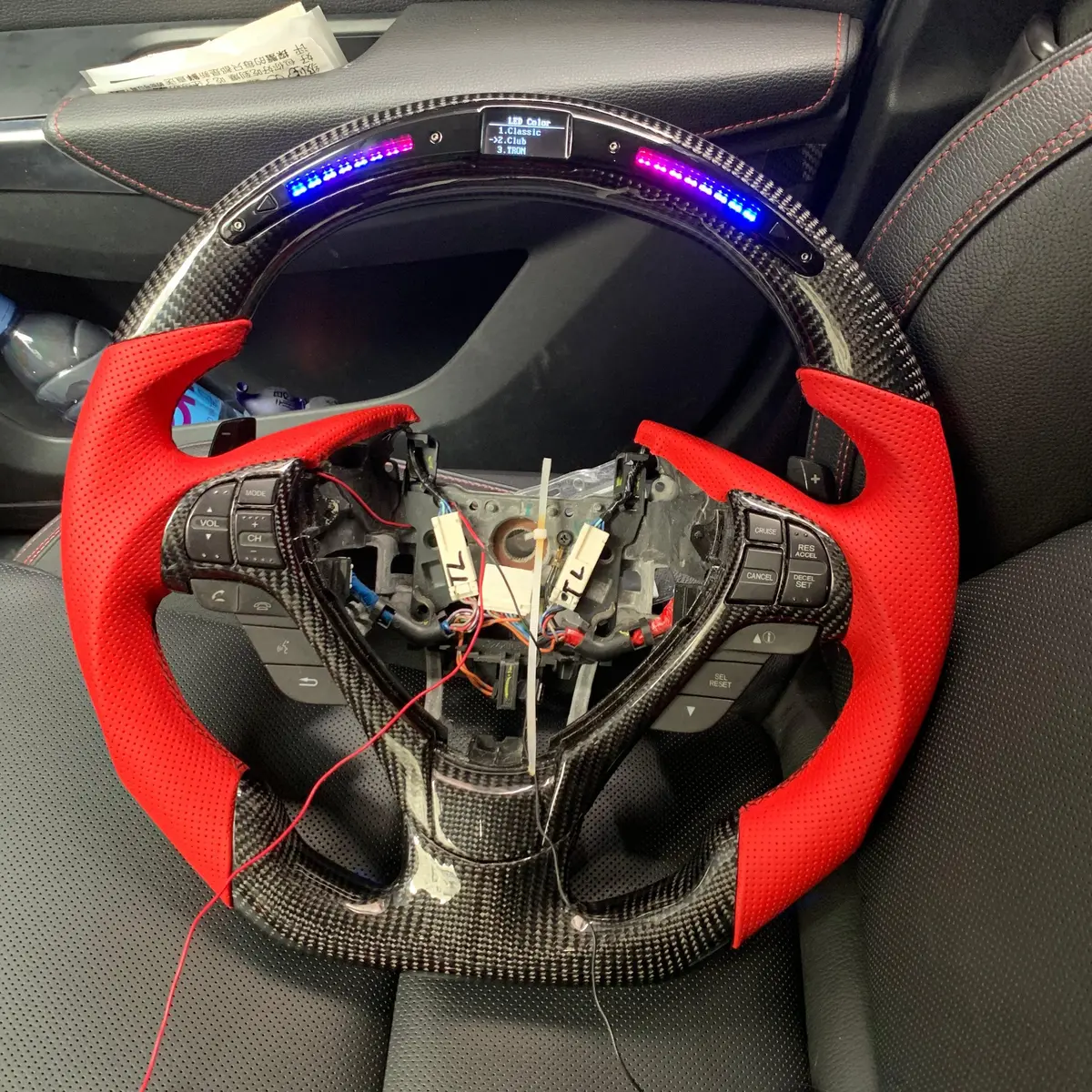 Acura Tl Carbon Fiber Steering Wheel 2009-2014 |Ttd Craft 5