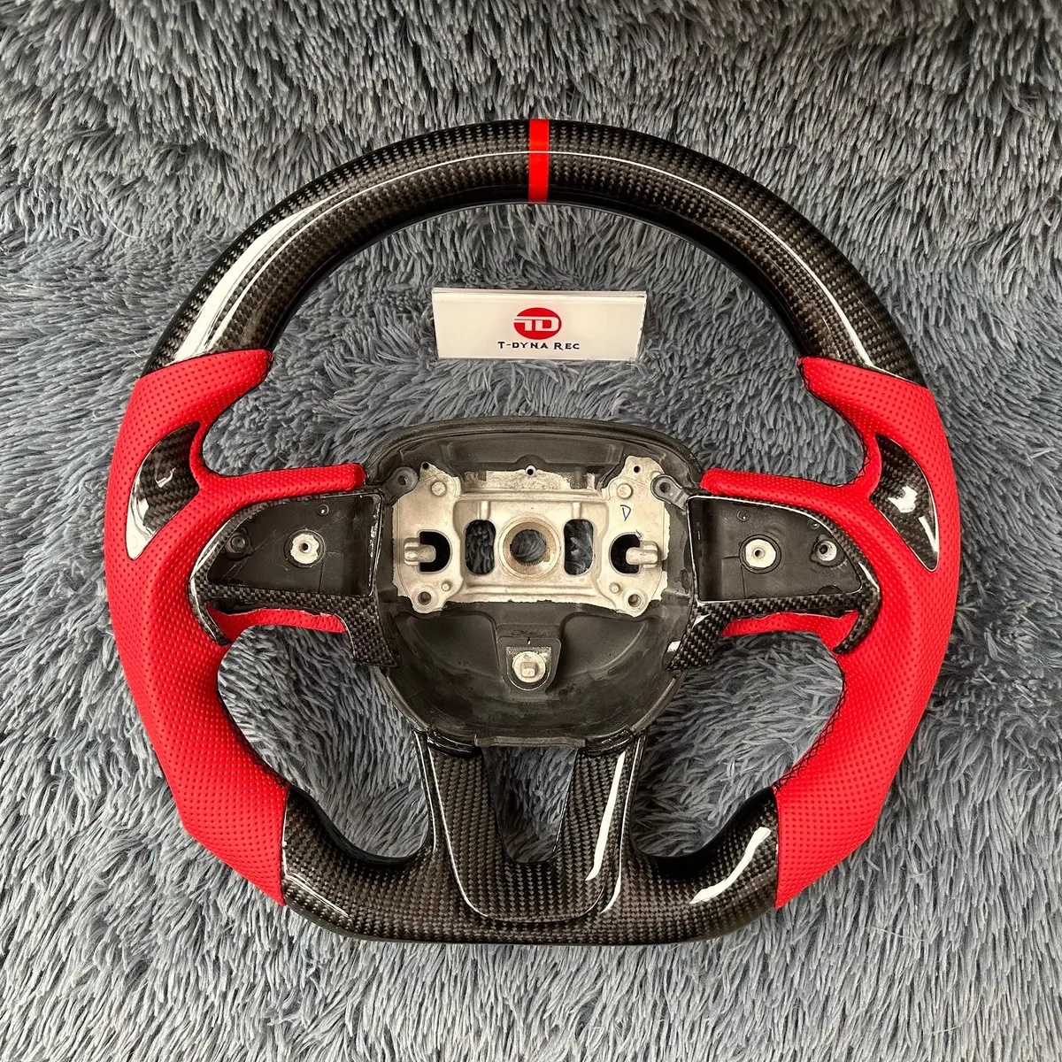 Ttd Craft Dodge 2016-2023 Charger Challenger / 2014-2023 Durango Carbon Fiber Steering Wheel 1
