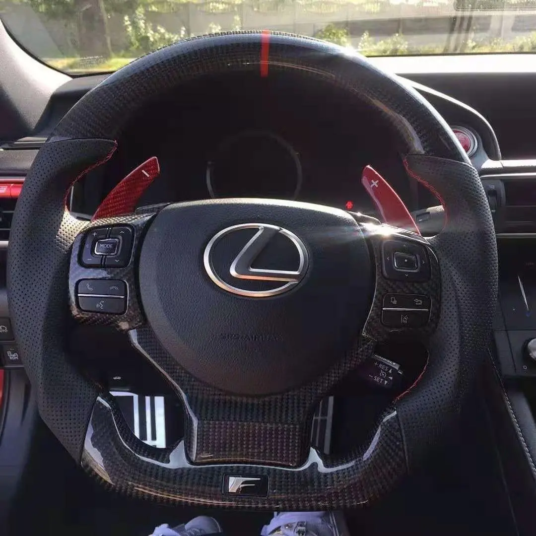 Ttd Craft Lexus 2014-2025 Is 250 350 300 Ct200h Nx 200T Rc Rcf Sport Carbon Fiber Steering Wheel 1