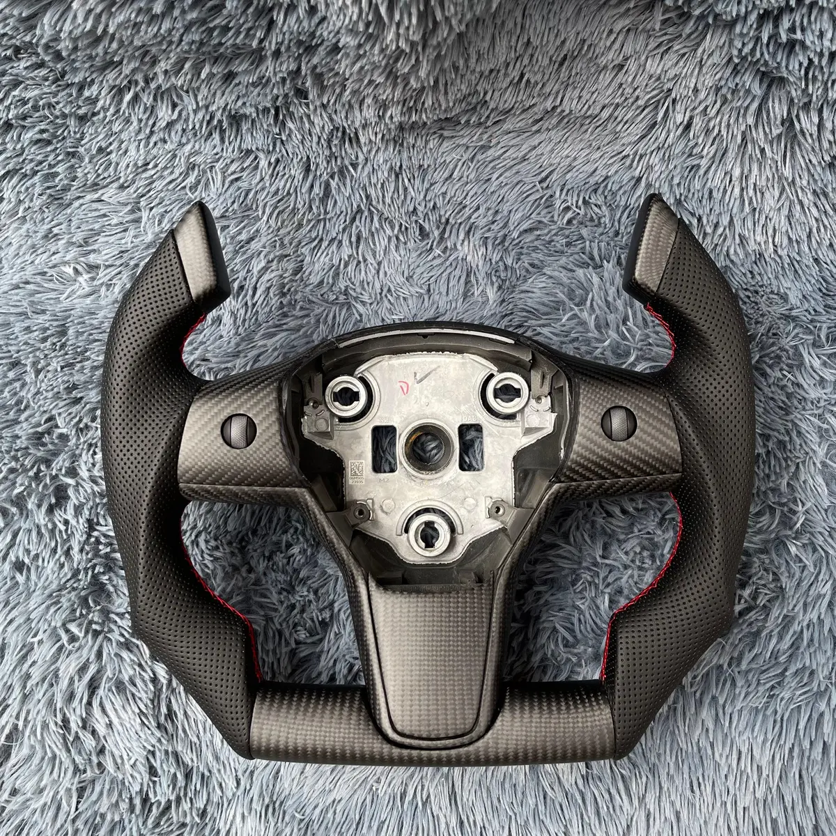 Ttd Craft Tesla Model 3 Y Carbon Fiber Steering Wheel 1