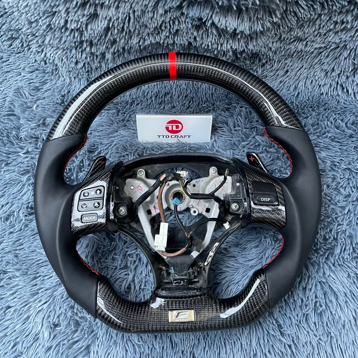 Ttd Craft Lexus 2006-2013 Is250 Is350 Isf Carbon Fiber Steering Wheel 1
