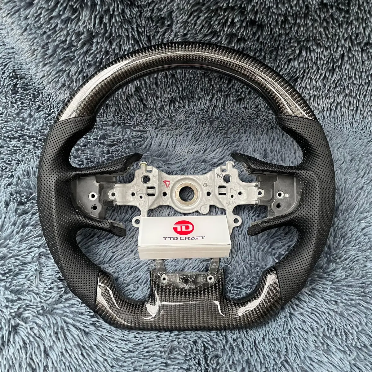 Ttd Craft Lexus 2019-2025 Es350 Es300 Es250 Ls500 2018-2025 Ux200 Ux250h Carbon Fiber Steering Wheel 1