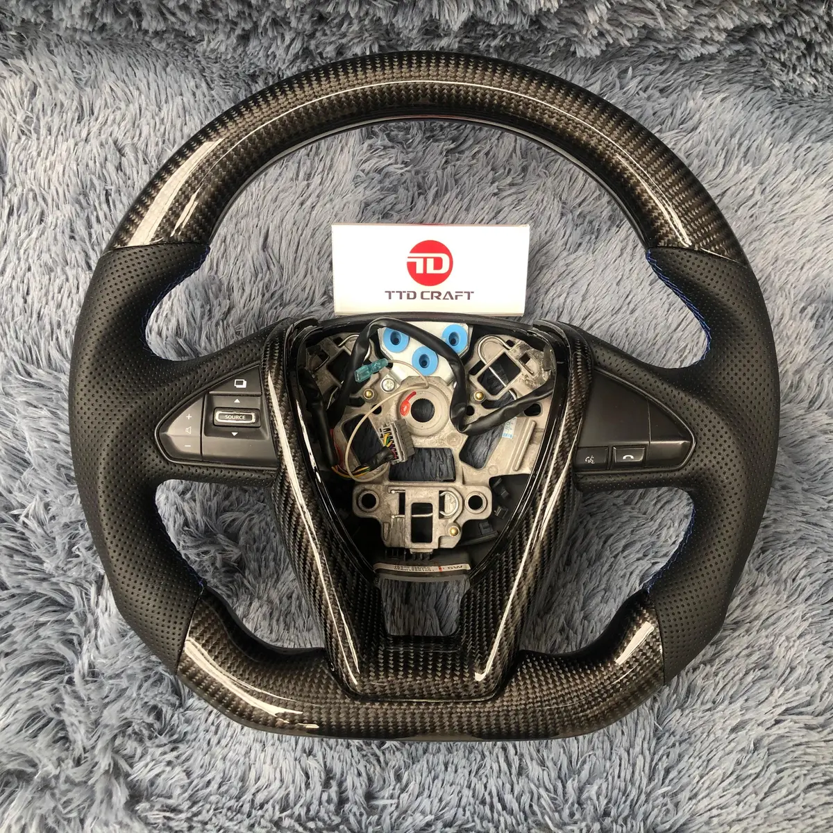 Ttd Craft Nissan 2016-2018 Maxima Carbon Fiber Steering Wheel 1