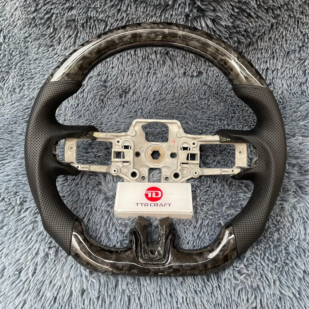 Ttd Craft Ford 2015-2017 Mustang Carbon Fiber Steering Wheel 1