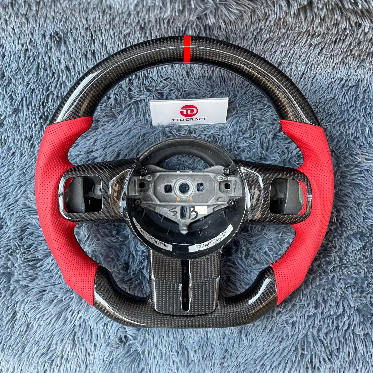 Ttd Craft Jeep 2011-2018 Wrangler Carbon Fiber Steering Wheel 1