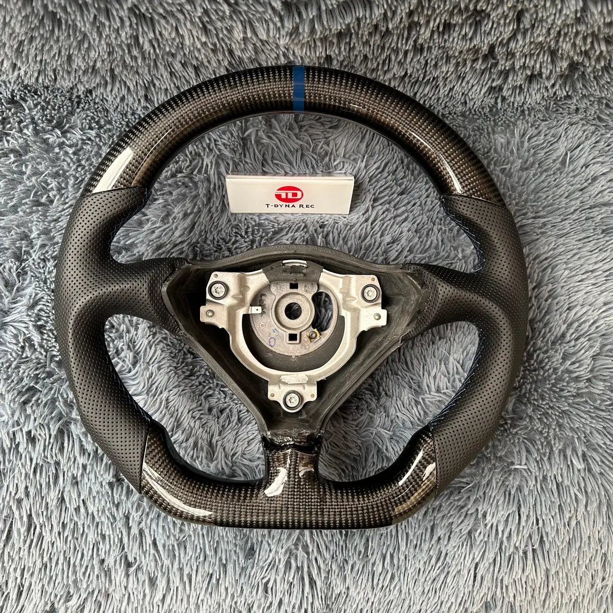 Ttd Craft Porsche 2000-2004 911 996 Boxster 986 Carbon Fiber Steering Wheel 1